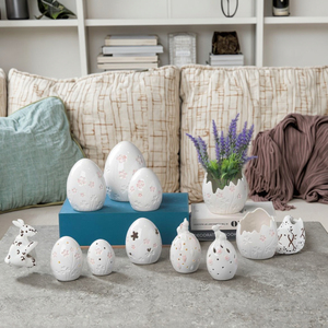 LED in ceramica di pasqua porcellane lampada per la decorazione di festa del giorno dello sciocco per Diwali laurea natale - Product Image 3