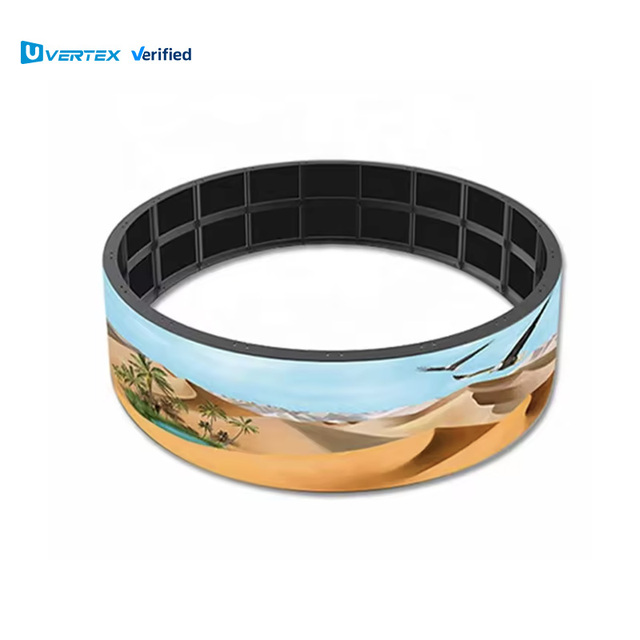 Hot Selling 3m Diameter Standard Size Circular LED Display Screen for Creative Store Background Advertising