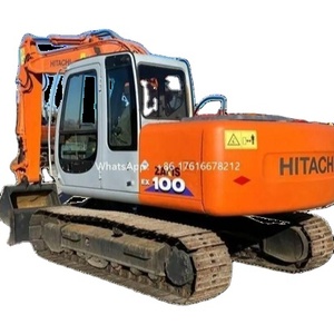 รถขุดมือสอง 10 ตัน ฮิตาชิ ZX100 นำเข้าจากญี่ปุ่น แท้ ชั่วโมงการทำงานต่ำ รถขุดตีนตะขาบ ขาย - Product Image 1