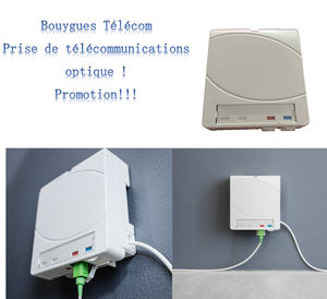 Boîtier PTO 1fo 2fo avec pigtail rouge, boîtier de terminaison Scapc T1 NUE, prise 2FO, ouverture de terminaison de fibre optique, connecteur LC SCAPC Traversee - Product Image 5