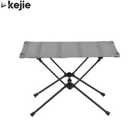 Meubles d'extérieur portables pliables compacts et légers en alliage d'aluminium, imperméables et réglables en hauteur pour le camping