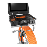 Moniteur centralisateur 13 pouces 512 Hz pour caméra d'inspection de canalisations d'eaux usées, avec détecteur de localisation, capteur CMOS, fonction Pan-Tilt et étanche