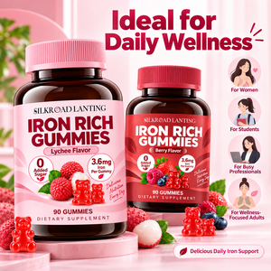 Gomitas con Hierro de Fórmula Personalizada con Sabores Naturales de Frutas, Fórmula Sin Azúcar para el Bienestar y la Vitalidad Diarios, Marca Privada - Product Image 5