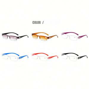 Gafas de Lectura y Sol de Moda al por Mayor con Media Montura, Lentes Transparentes y Montura Pequeña para Hombres y Mujeres - Product Image 6