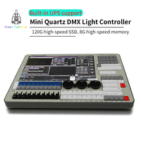 AICPOSE Promotion : Mini contrôleur d'éclairage DMX à quartz avec écran LCD, réglage des couleurs, installation facile pour discothèque/bar/concert/fête