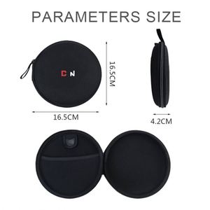 Estuche Redondo de EVA para Auriculares, Funda Protectora Deportiva Inalámbrica para Auriculares, Bolsa para Audífonos, Venta al Por Mayor - Product Image 6