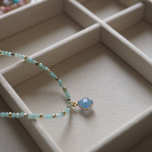 Nouveau collier ras du cou en perles brillantes, délicat, fait main, en pierres naturelles, bijoux spirituels de haute qualité pour femmes, cadeaux - Product Image 6