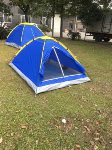 Tente de camping <span class=keywords><strong>d</strong></span>ôme à une couche pour 2 personnes Wind Valley, installation facile en plein air, polyester, abri de plage trois saisons - Product Image 3