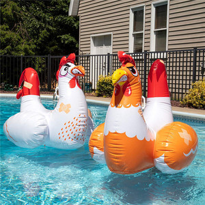 Flotador Inflable <span class=keywords><strong>de</strong></span> Gallo, Ballena y Tortuga - Juguete Acuático para Adultos, Colchón Inflable, Equipo <span class=keywords><strong>de</strong></span> Entretenimiento, Venta al por Mayor - Product Image 4