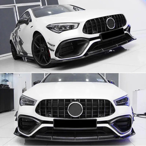 For CLA-Class W118 Carbon Fiber Front Bumper Trim 2021-2026 - Product Image 3