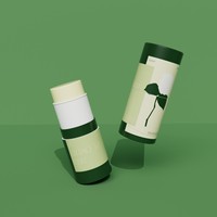 Vente en gros de conteneurs de bâton solaire en carton écologique Tube de papier torsadé d'emballage cosmétique