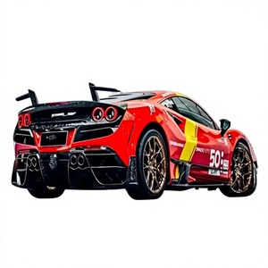 Para Ferrari F430, Modificación Estilo Harman; Kits de Carrocería de Fibra de Carbono para Autos, Faldones Laterales, Alerón Delantero, Alerón Trasero - Product Image 6