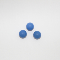 Résistance à la température -60~250 ℃   Balle en caoutchouc silicone non toxique, isolante, haute résilience, Cal.68, Cal.50, Cal.40, Cal.25
