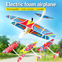 Avion planeur en mousse EPP Yuglow, planeur à lancer à la main, télécommande et lancement manuel, avion électrique rechargeable pour enfants