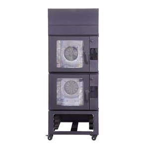 <span class=keywords><strong>Four</strong></span> à Convection à Air Chaud Électrique à Combinaison Commerciale à 5 Plaques <span class=keywords><strong>Four</strong></span> à Biscuit à Pain Européen avec Armoire pour Boulangeries - Product Image 2