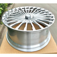 Jantes de voiture forgées multi-tailles avec trou central de 66,5 mm, finition polie durable, pour Benz GLS, livraison directe du fabricant.