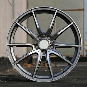 Rines de Aluminio Pintados en Negro Mate de 18-19 Pulgadas 5x112 para Mercedes W223 W222 W204 W205 W213 Clase C <span class=keywords><strong>E</strong></span> S de Repuesto - Product Image 2