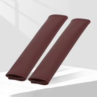 Housse de ceinture de sécurité en cuir souple, protection anti-rayures pour les épaules, coussin pour le confort du cou, compatible avec BMW, Toyota, Honda