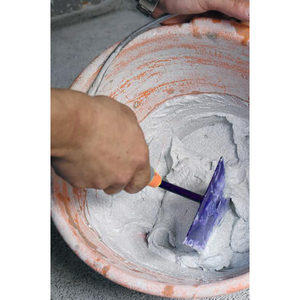 Paleta de punta cuadrada IDEAL STAR de 12 cm con mango de madera y acero al carbono Material de hoja de plástico y ABS - Product Image 3