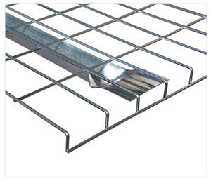 Jala kawat Decking disesuaikan sistem rak gudang industri gaya menyala dukungan saluran saluran dilipat palet Racking kawat kargo - Product Image 6