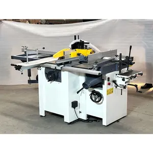 5 Functions Combination Woodworking Machine Spindle Moulder wood planers panel table saw wood saw machines