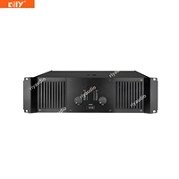 Amplificateur de puissance professionnel TD-1800, nouvelle conception, 2 canaux, classe H, 1800W*2CH, 8 ohms, 3U, avec limiteur de clip intelligent pour église, scène