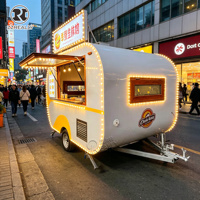 Camion de restauration mobile unique avec numéro VIN, idéal pour le traiteur commercial et les événements extérieurs