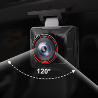 AKEEYO 1080p Enregistreur vidéo pour voiture USB Mini chargeur DVR monocanal avec GPS