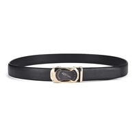 Ceinture automatique pour homme avec boucle en fer, longueur 120 cm, motif uni imprimé, technique, disponible en dropshipping direct du fabricant