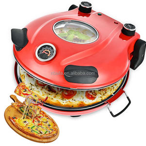 Aifa, gran oferta, auténtica máquina redonda para hacer pan <span class=keywords><strong>de</strong></span> Pizza <span class=keywords><strong>de</strong></span> 12 pulgadas, horno eléctrico para Pizza con ventana y sartén con vista - Product Image 3