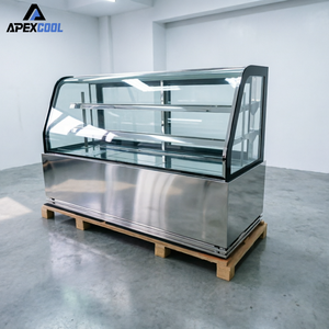 <span class=keywords><strong>Vitrine</strong></span> Réfrigérée Professionnelle avec <span class=keywords><strong>Verre</strong></span> Trempé Isolant Double Couche pour une Efficacité Énergétique - Product Image 1