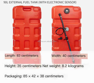 Nouveau réservoir de carburant pour <span class=keywords><strong>moteur</strong></span> hors-bord à charnière anti-explosion de grande capacité 90L pour <span class=keywords><strong>bateau</strong></span> de pêche, réservoir d'essence portable - Product Image 1