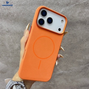 For I Phone 16e Covers Casing for <strong>iphone</strong> 17 Pro Max Luxury Leather for <strong>iphone</strong> 17 Mag Magnetic Leather case - Product Image 5