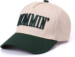 拼色网布 6 片式卡车司机帽批发棉质棒球帽可调节后扣促销礼品成人 - Product Image 2