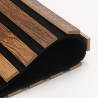 Panneaux acoustiques en bois naturel, lambris en bois, panneaux acoustiques en bois pour la décoration intérieure, murs et plafonds, vente en gros