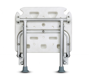 Chaise <span class=keywords><strong>de</strong></span> <span class=keywords><strong>douche</strong></span> rabattable et antidérapante <span class=keywords><strong>pour</strong></span> personnes âgées, <span class=keywords><strong>tabouret</strong></span> <span class=keywords><strong>de</strong></span> <span class=keywords><strong>douche</strong></span> mural en alliage d'aluminium <span class=keywords><strong>de</strong></span> sécurité sans barrière - Product Image 4
