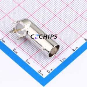 DOSIN-801-0050 RF Coaxial Connector Through hole Component (THT) Connector Board-to-Board 1 9.5mm 3GHz - Product Image 1