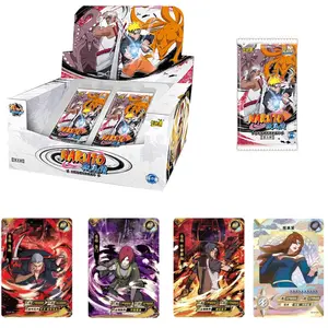 2023 Japonês Anime Game Cartão de negociação e caixas Anime coleção cartões kaiou narutoes cartões pneu 4 onda 5