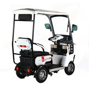 Offerta Speciale: <span class=keywords><strong>Scooter</strong></span> Elettrico a 4 Ruote da 600W, Pedicab <span class=keywords><strong>Vintage</strong></span>, Golf Cart Elettrico a 4 Posti per Adulti - Product Image 5