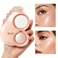 Rosawee-High Glow Baking Powder-B118A untuk Highlighter Wajah, Contouring Makeup, Eyeshadow Panggang, dan Bronzer untuk Riasan Lintas Batas