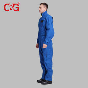 Setelan Pilot Fly Nomex 3 A Blue Nomex Flight Suit - Product Image 5