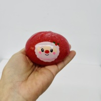 Jouet Squishy Boîte Mystère Dumplings de Noël avec Motifs Festifs et Paillettes, en provenance de l'Entrepôt des États-Unis