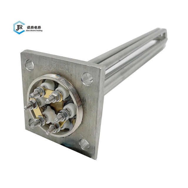 High Productivity Tubular Electric Heater Spiral Tubular Heater Element Electric Flange Stainless Steel Tubular Heater