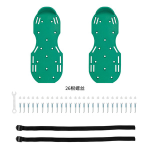 Chaussures à pointes pour le ciment autonivelant et l'aménagement paysager, avec semelle extérieure en plastique et fonction antidérapante pour la construction - Product Image 5
