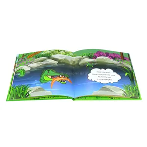 Custom Hardcover Children Book Printed On Great Quality Art Paper And Coated Paper With Sewn Binding