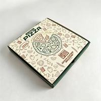 Boîte à pizza personnalisée de 6, 10, 12, 15, 18, 24 pouces en carton ondulé, impression colorée, qualité alimentaire, boîte d'expédition pour pizza, vente en gros