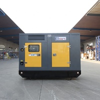 Groupe électrogène diesel silencieux de type ouvert/super silencieux OEM SWT 30KVA 45KVA 60KVA pour moteur 24V DC avec démarrage électrique AMF+ATS