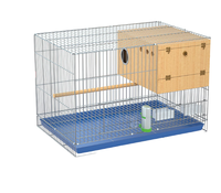 Cage à oiseaux, enclos d'élevage pliable en fil métallique électroplaqué, cage universelle multi-animaux, structure métallique robuste pour animaux de compagnie d'intérieur