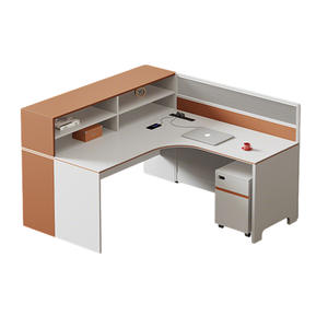 Poste de travail modulaire Saint-Leste avec cloisons pour bureaux financiers - Product Image 5