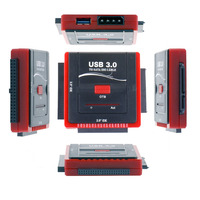 USB 3,0 a SATA IDE 2,5 pulgadas 3,5 pulgadas Cable convertidor de controlador de disco duro adaptador todo en 1 estación de acoplamiento